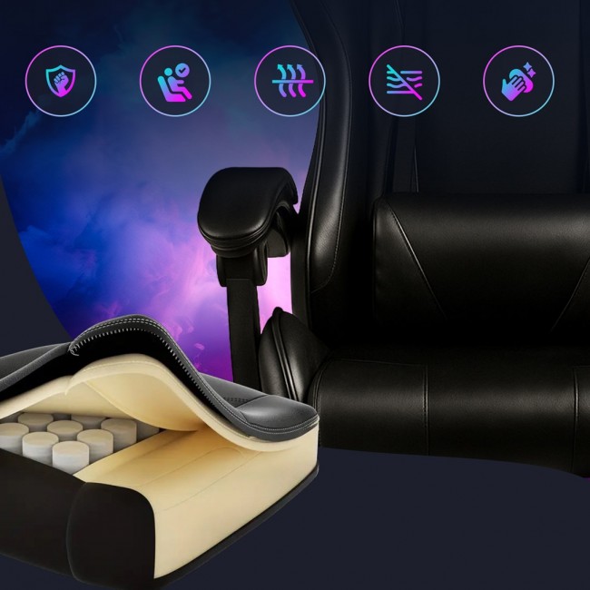 Extralink Gaming | Gaming Chair | office, rotary, bucket, black, G-524