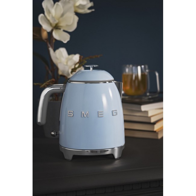 SMEG Kettle Mini 0.8L Pastel Blue KLF05PBEU