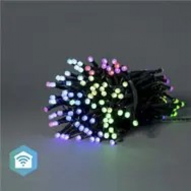 Nedis WIFILX01C168 decoration lighting Light decoration chain 168 bulb(s) LED 5.35 W G Nedis WIFILX01C168 decoration lighting Light decoration chain 168 bulb(s) LED 5.35 W G