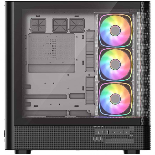 MODECOM Volcano Volcano AQ300 ARGB Midi Black