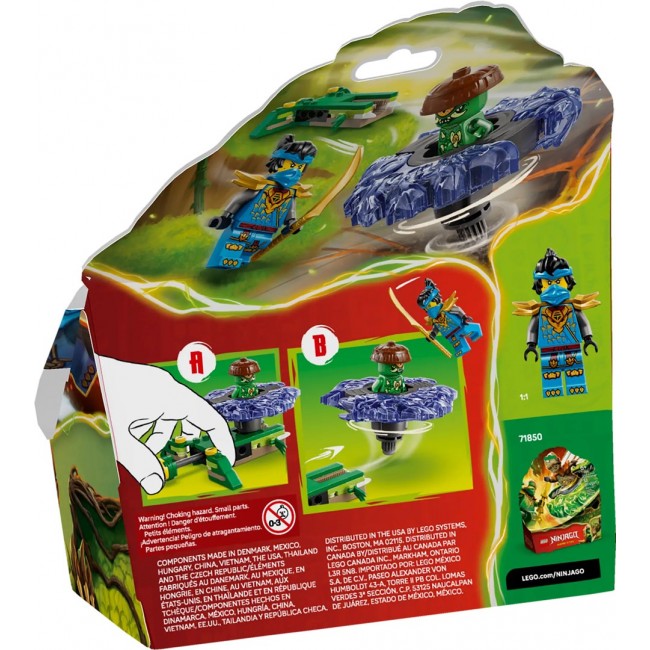 LEGO NINJAGO 71849 Nya vs Elemental Monster Spinner