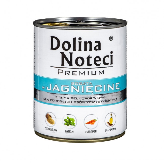 DOLINA NOTECI Premium Rich in lamb - Wet dog food - 800 g