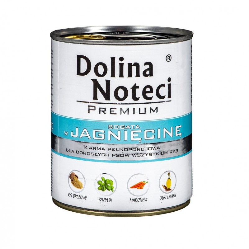 DOLINA NOTECI Premium Rich in lamb - Wet dog food - 800 g