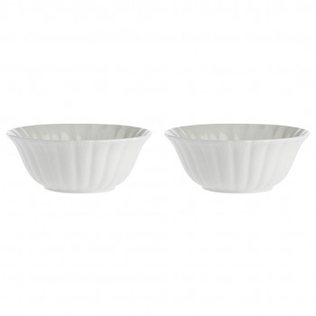 Set of 2 Ducale Salad Bowls - White, 23 cm
