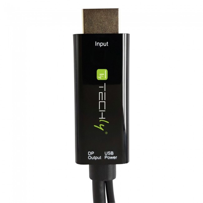 Techly ICOC HDMI-DP12A video signal converter 4096 x 2160 pixels