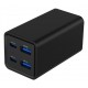 Gembird TA-UC-2A2C-PD65-01-BK mobile device charger Laptop, Smartphone Black AC Fast charging Indoor Gembird TA-UC-2A2C-PD65-01-BK mobile device charger Laptop, Smartphone Black AC Fast charging Indoor