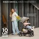 Kinderkraft pram TRIG 3 STONE BEIGE Beige Kinderkraft pram TRIG 3 STONE BEIGE Beige