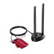 Cudy WE4000 network card Internal WLAN / Bluetooth 2400 Mbit/s Cudy WE4000 network card Internal WLAN / Bluetooth 2400 Mbit/s