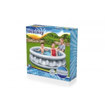 Inflatable pool silver 157x41 B51080 50168