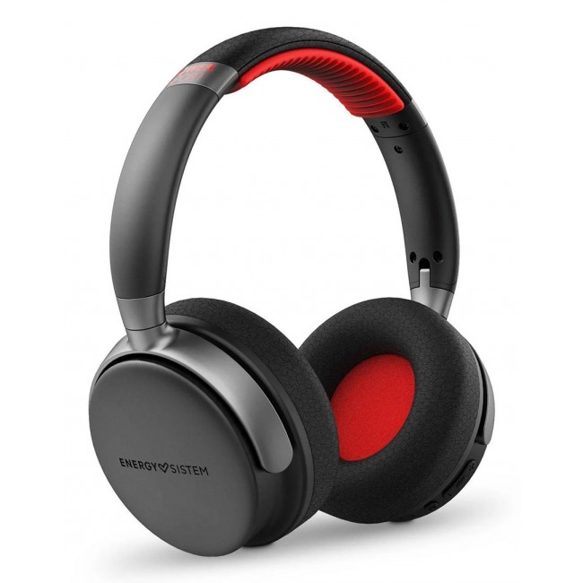 Energy Sistem Power Sport Headset Wired & Wireless Head-band Sports USB Type-C Bluetooth Black, Red