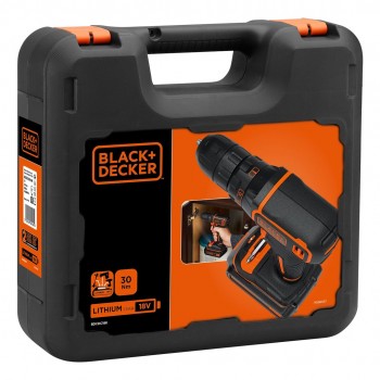 Black & Decker BDCDC18K-QW bor Sort, O