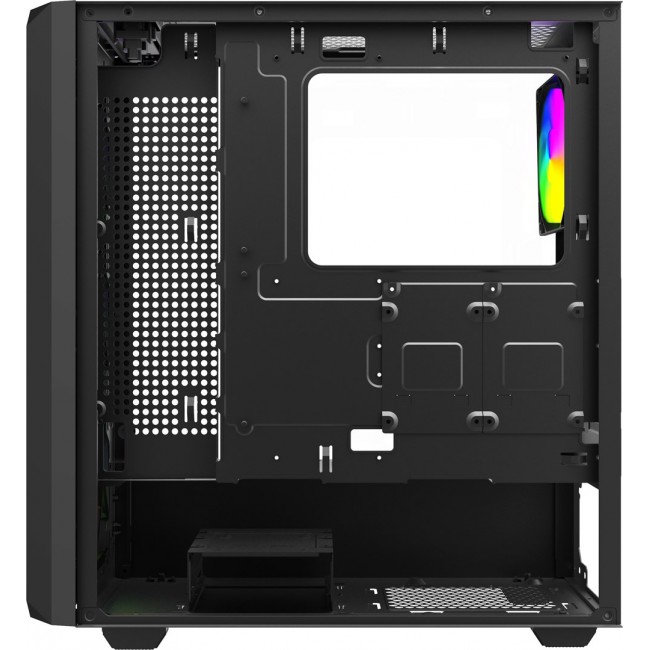 Savio Noctis Glass RGB Cube Black