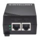 Intellinet Gigabit High-Power PoE+ Injector,1 x 30 W Port, IEEE 802.3at/af Compliant, Plastic Housing