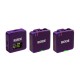 R DE Wireless GO III Purple - wireless microphone system (purple)
