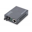 Digitus Gigabit Media Converter, RJ45 / ST Digitus Gigabit Media Converter, RJ45 / ST