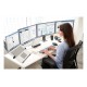 Kensington SmartFit One-Touch Height-Adjustable Dual Monitor Arm