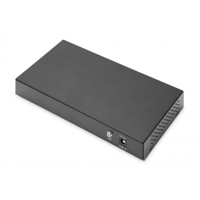 Digitus 8-Port Gigabit + 2 Gigabit SFP Ethernet, Unmanaged Switch Digitus 8-Port Gigabit + 2 Gigabit SFP Ethernet, Unmanaged Switch
