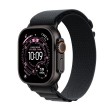 Apple Watch Ultra 3 GPS + Cellular 49mm Black Titanium Case with Black Alpine Loop - Medium