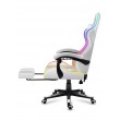 HUZARO FORCE 4.7 RGB White GAMING CHAIR HUZARO FORCE 4.7 RGB White GAMING CHAIR