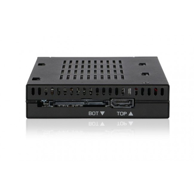 Icy Dock MB522SP-B storage drive docking station Black