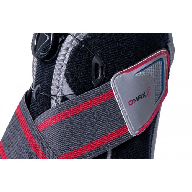 Ankle Orthosis Malleomax Pro O-1161/L REHAFUND, Grey-Red