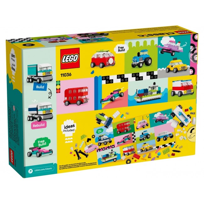 LEGO CLASSIC 11036 Creative Vehicles