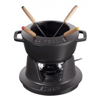 Staub 40511-970-0 fondue set 1.1 L Black 4 person(s)