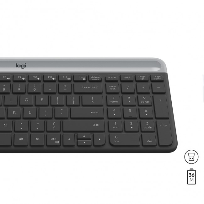 Logitech Slim Wireless Combo MK470
