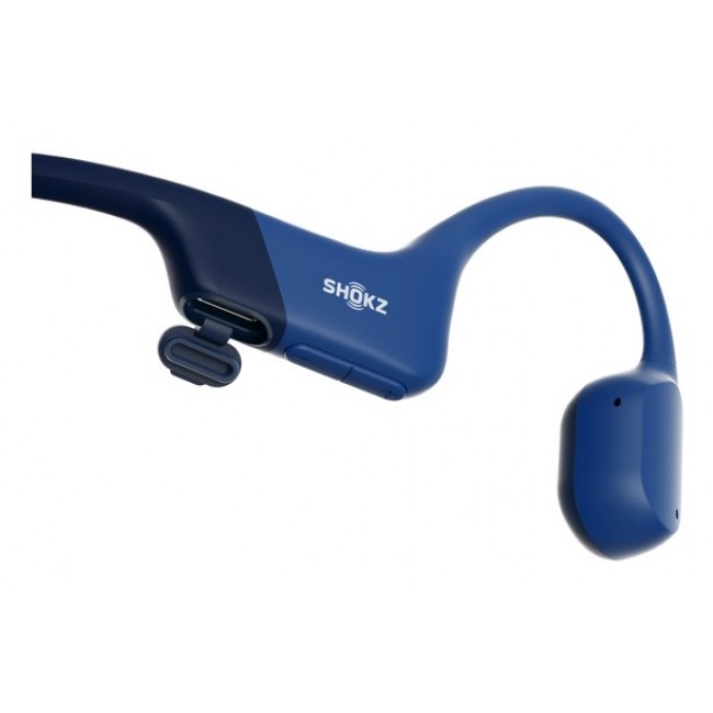 SHOKZ OpenRun Headset Wireless Neck-band Sports Bluetooth Blue SHOKZ OpenRun Headset Wireless Neck-band Sports Bluetooth Blue