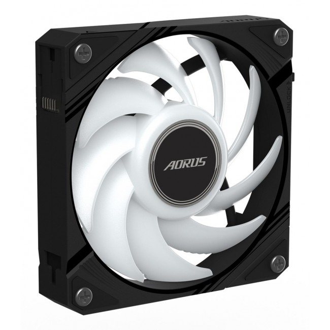 GIGABYTE AORUS EZ CHAIN FAN 120 Motherboard 12 cm Black 1 pc(s) GIGABYTE AORUS EZ CHAIN FAN 120 Motherboard 12 cm Black 1 pc(s)