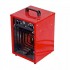 DEDRA DED9921 electric space heater Red 3300 W Convector electric space heater