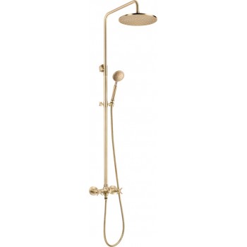 Rain shower with shower faucet