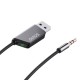 Savio TR-16 Transmitter AUX adapter with hands-free function, Bluetooth 5.3, Google Assistant/Siri Savio TR-16 Transmitter AUX adapter with hands-free function, Bluetooth 5.3, Google Assistant/Siri
