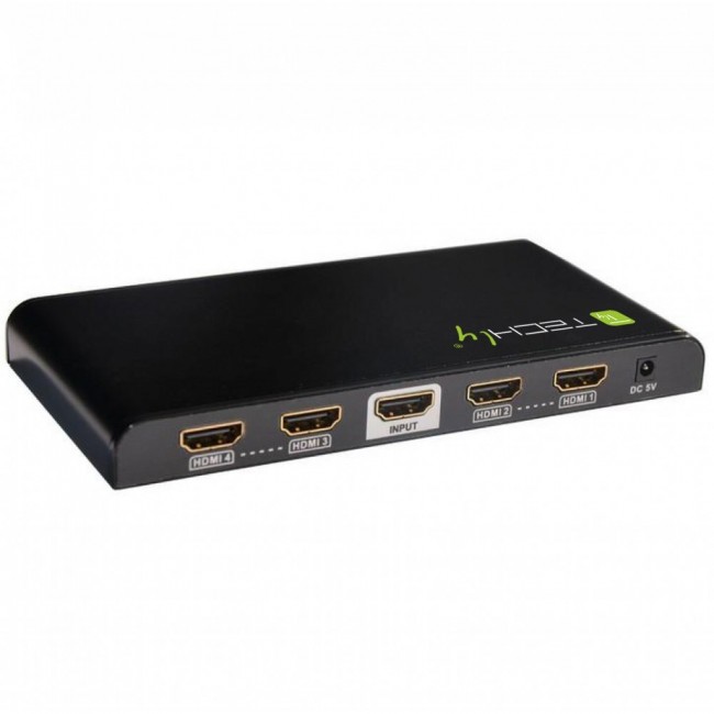 Techly Splitter HDMI 4 way 4K*2K IDATA HDMI-4K4 Techly Splitter HDMI 4 way 4K*2K IDATA HDMI-4K4