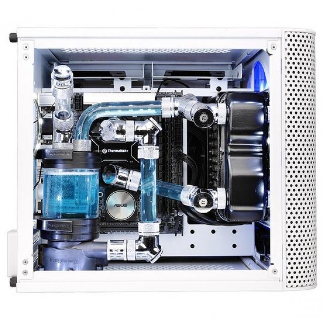 Thermaltake Core V1 Snow Edition Cube White Thermaltake Core V1 Snow Edition Cube White