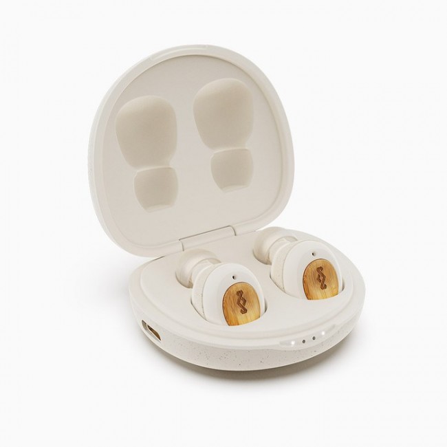 The House Of Marley EM-JE131-CE headphones/headset Wireless In-ear Calls/Music Cream