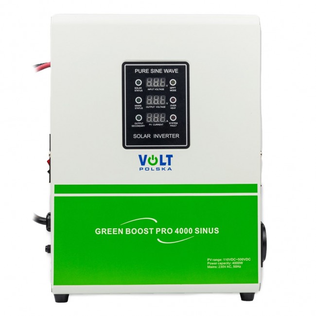 Solar inverter GREEN BOOST PRO 4000 SINUS (110-500VDC) Solar inverter GREEN BOOST PRO 4000 SINUS (110-500VDC)