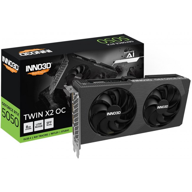 INNO3D GeForce RTX 5050 TWIN X2 OC NVIDIA 8 GB GDDR6