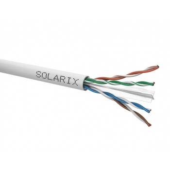 Solarix CAT6 UTP PVC Eca installation cable 305m