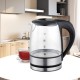Maestro MR-062-Black Glass Electric Kettle 1,2 L
