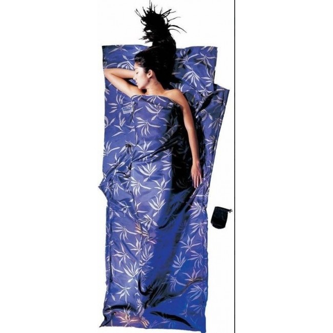Cocoon TravelSheet Silk Sleeping Bag Liner, Leaves