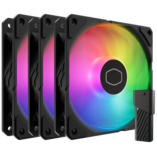 Cooler Master SickleFlow Edge 120 ARGB 3-Pack Fan Kit Computer case 4.72