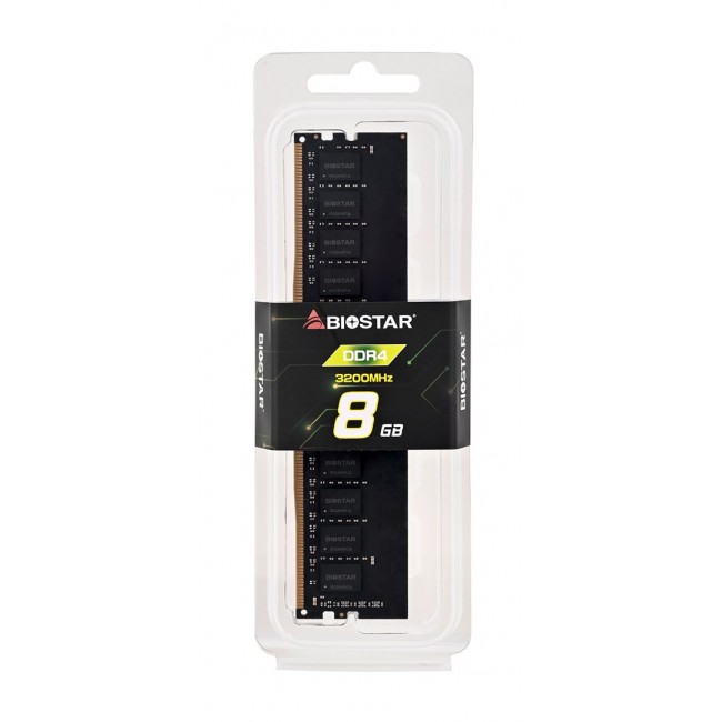 Biostar 8GB 3200MHz DDR4 memory DO32NU4N08