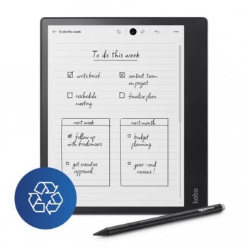Kobo eBook-Reader eBookReader Elipsa 2E 32GB Bundle incl Stylus (N605-KU-BK-K-BU) (N605KUBKKBU)