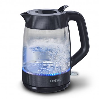 Tefal KO2G08 electric kettle 1.7 L 2000 W Black, Transparent