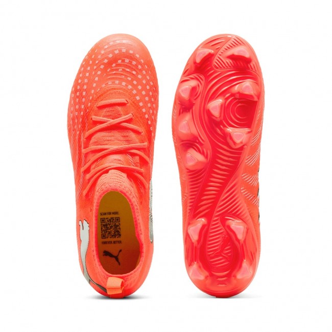 PUMA Future 9 Match FG/AG Jr Football Male Orange, White