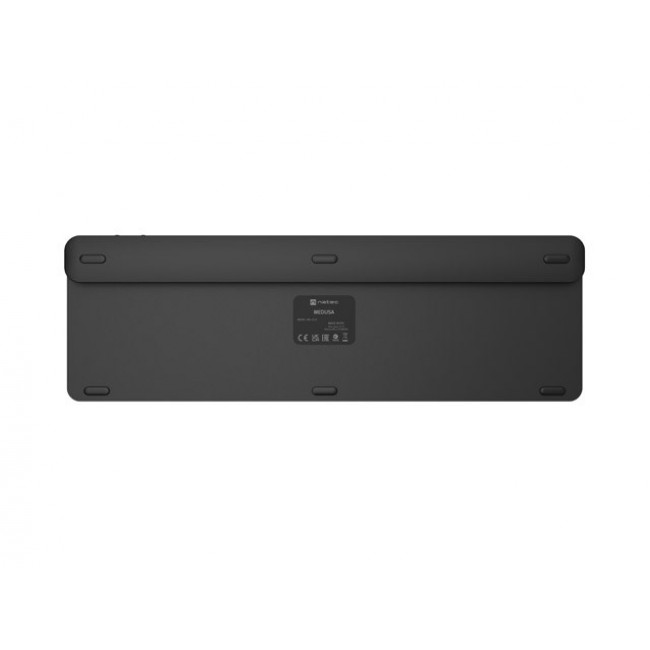 NATEC MEDUSA US WIRELESS KEYBOARD BT + 2.4GHZ X-SCISSORS SLIM