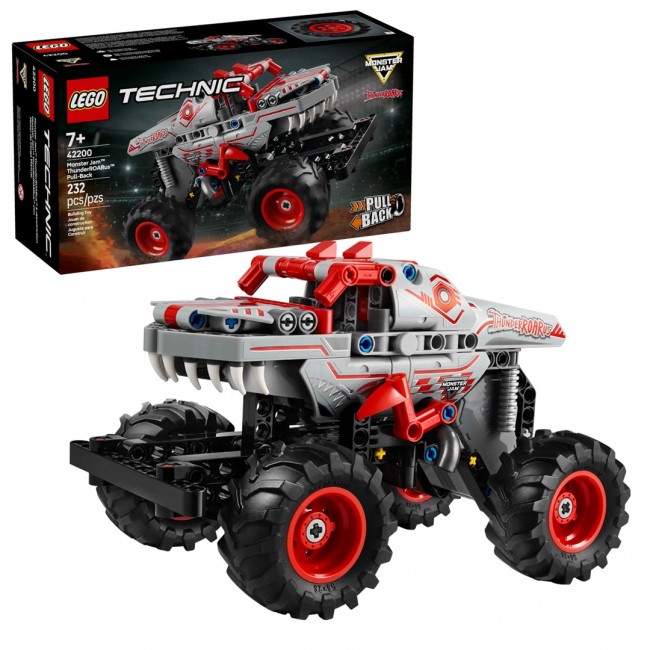 LEGO TECHNIC 42200 Monster Jam ThunderROARus with pull-back drive