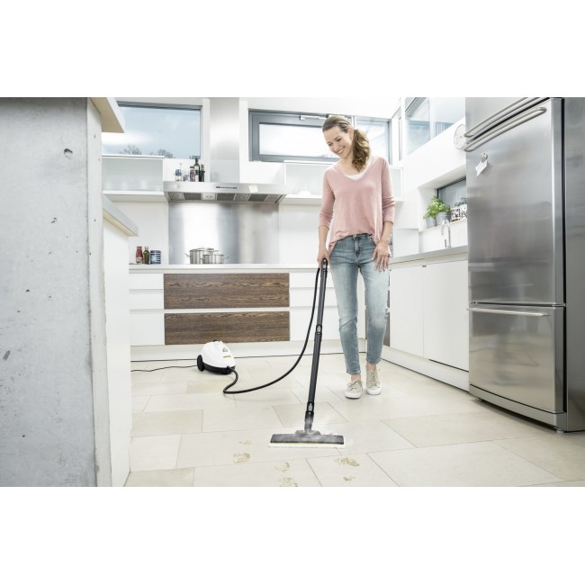 K rcher SC 2 EasyFix Cylinder steam cleaner 1500 W Black, White
