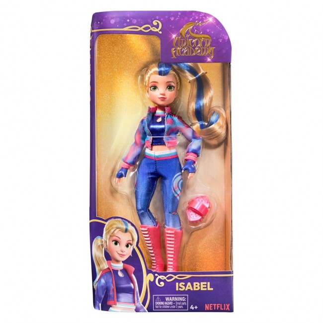 Unicorn Academy, Isabel Doll with 5 Accessories, 9.5 , Dolls & Unicorn Toys for Girls Ages 4 and up Unicorn Academy, Isabel Doll with 5 Accessories, 9.5 , Dolls & Unicorn Toys for Girls Ages 4 and up